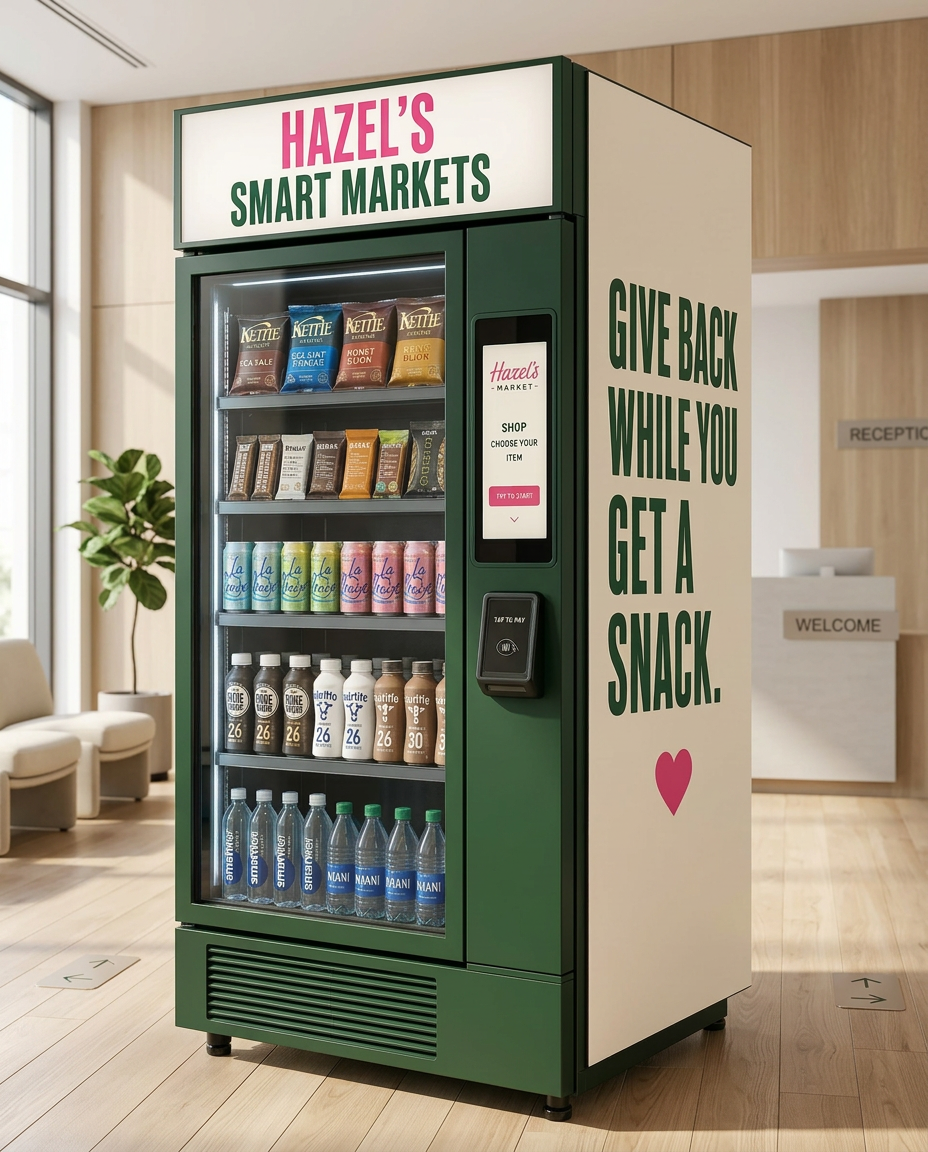 Hazel's Smart Markets in a healthcare environment