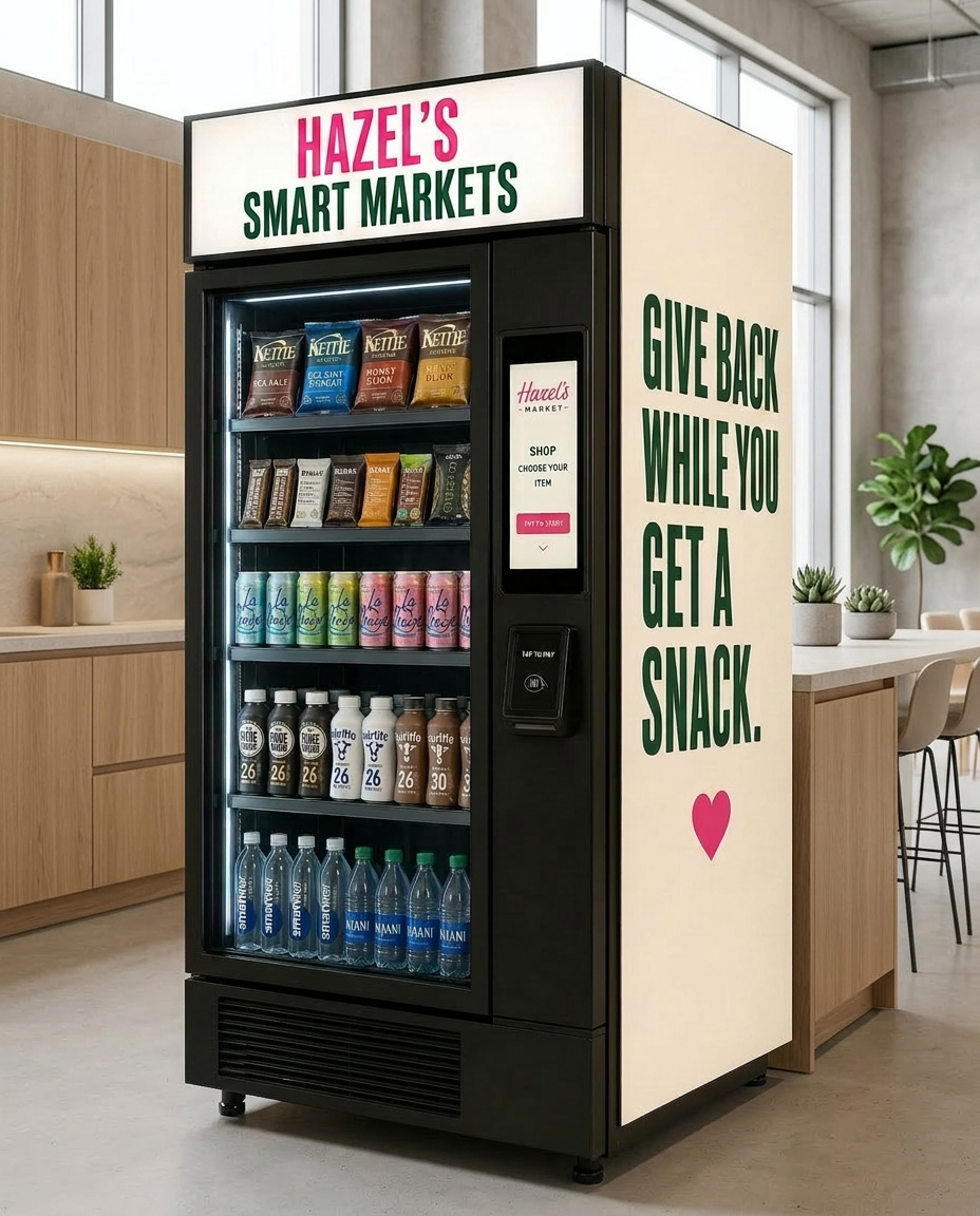 Hazel's Smart Markets in a workplaces environment